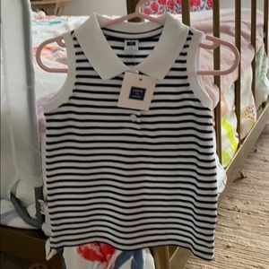 NWT Janie and Jack sleeveless polo